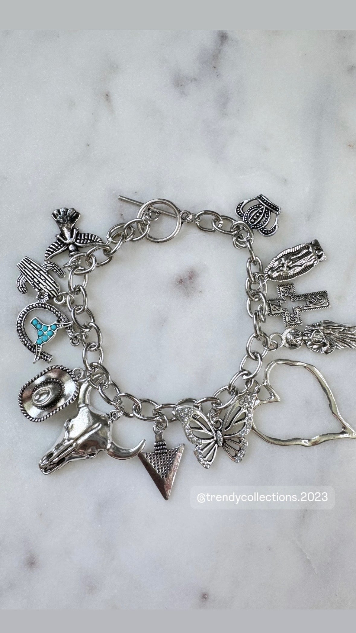 Silver Charmed Bracelets