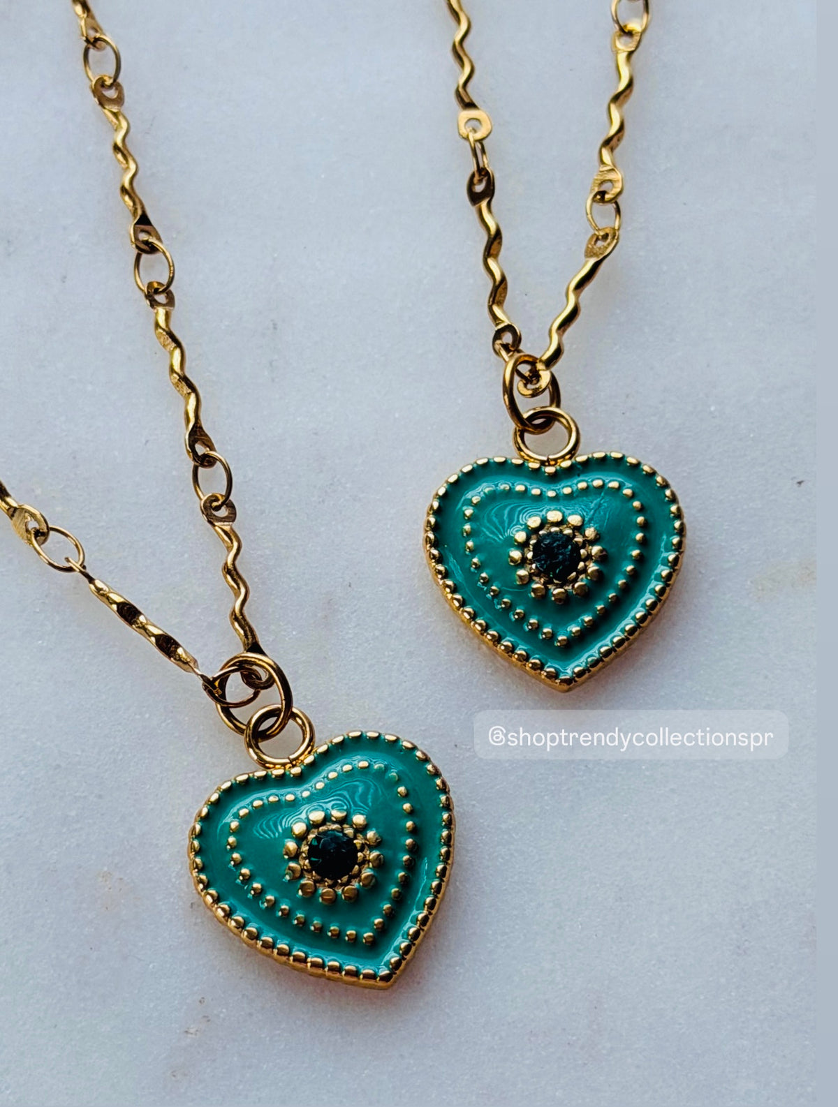 Emerald Heart Necklace | Made For You
