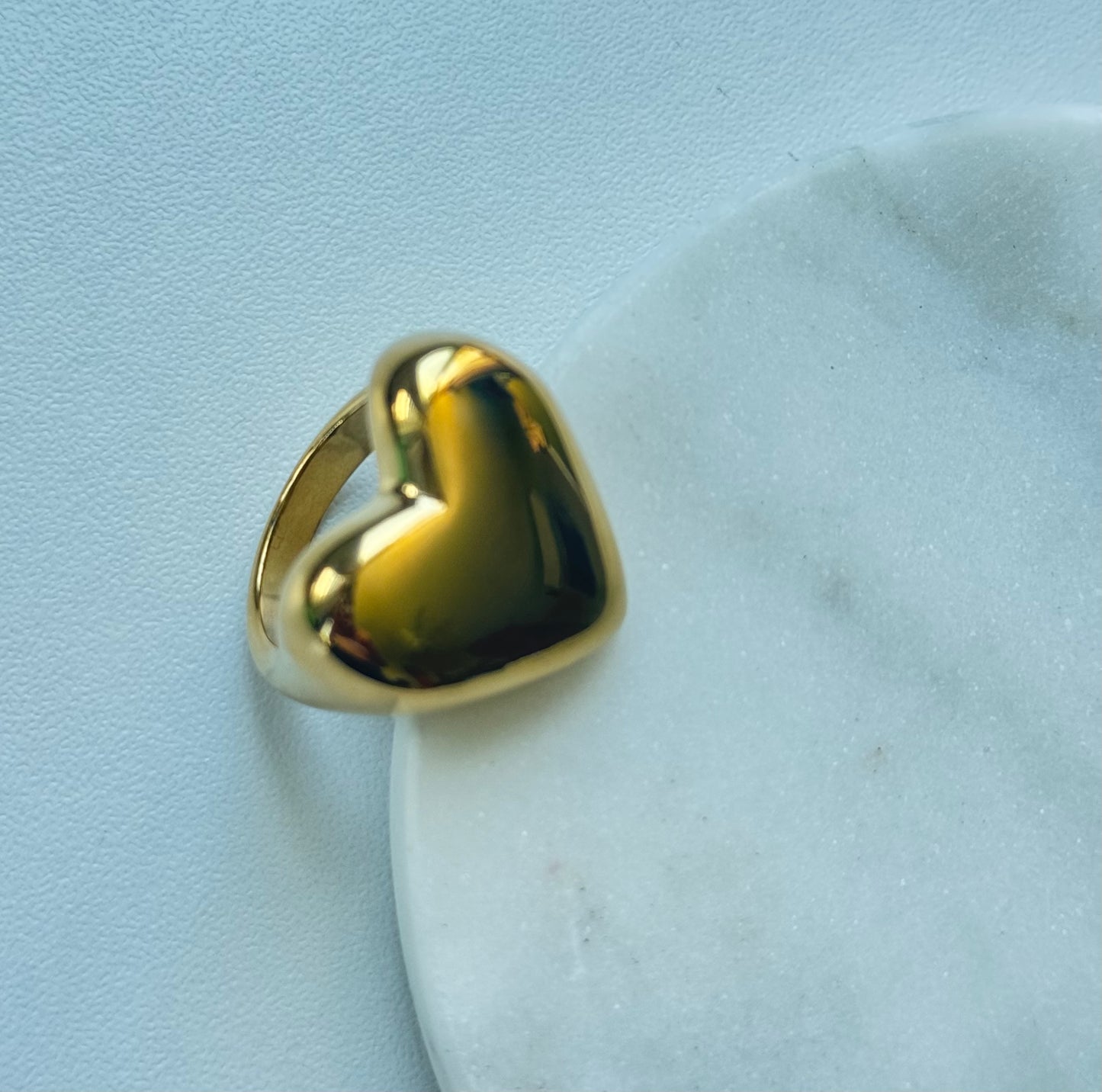 Chunky Heart Ring