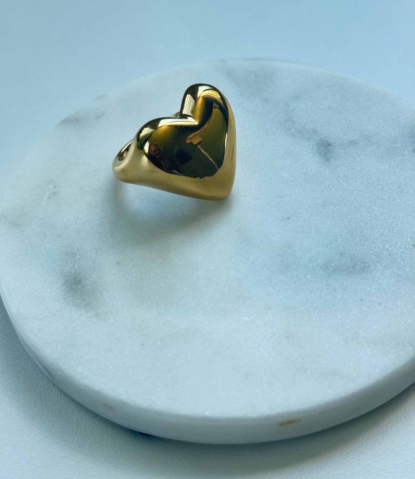 Chunky Heart Ring