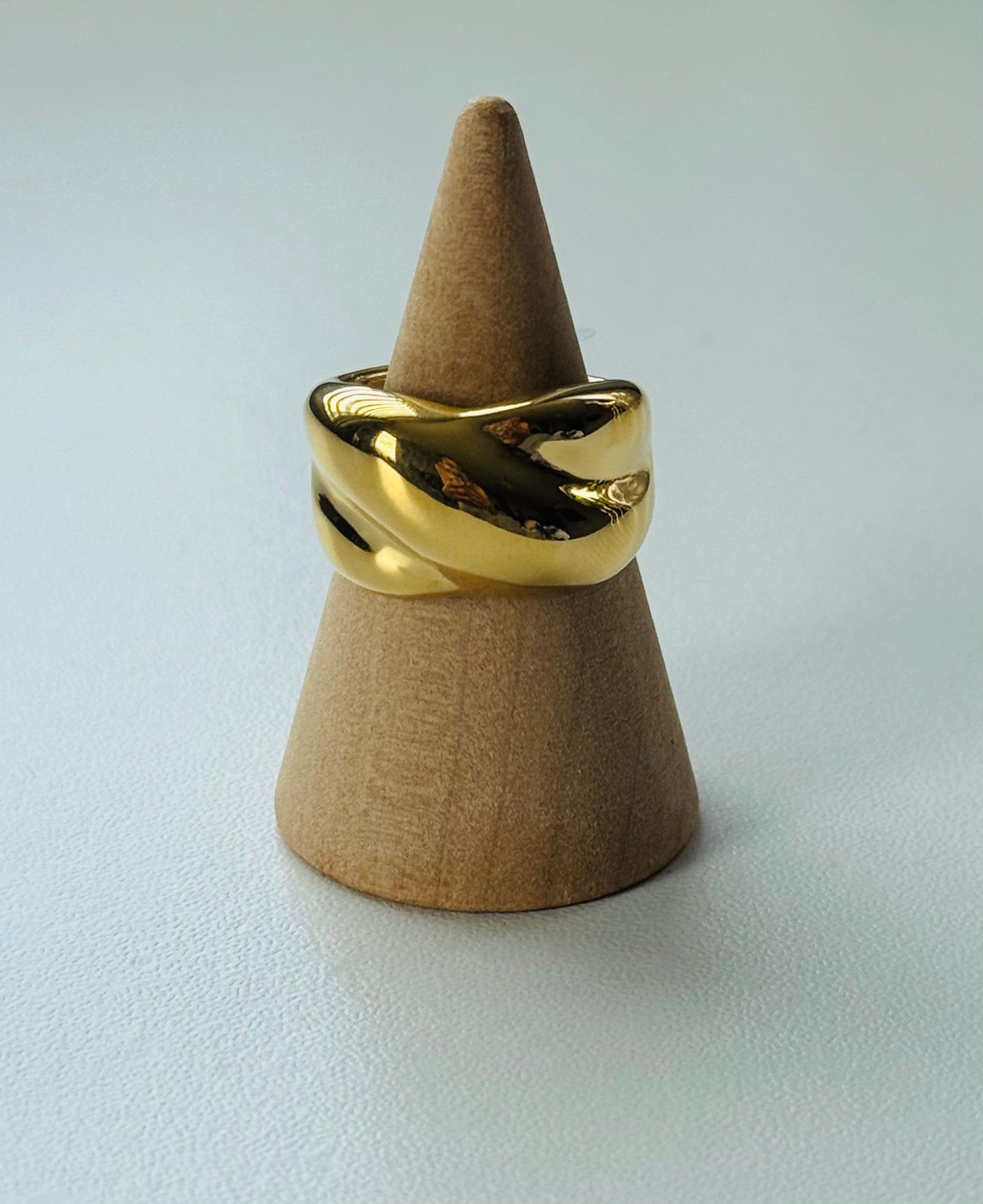 Nix Ring- 316L Stainless Steel 18K Gold-Plated Ring