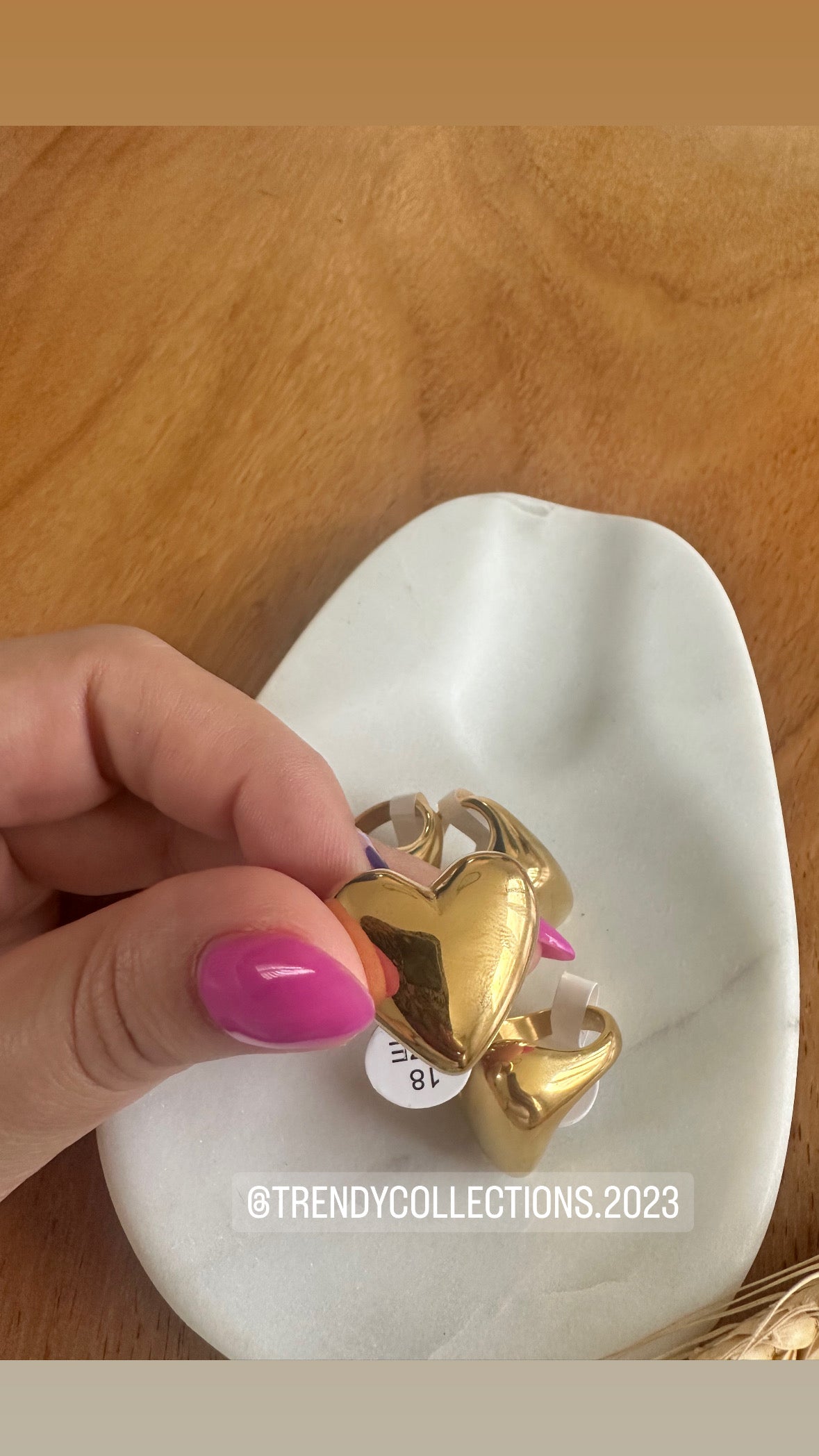 Chunky Heart Ring