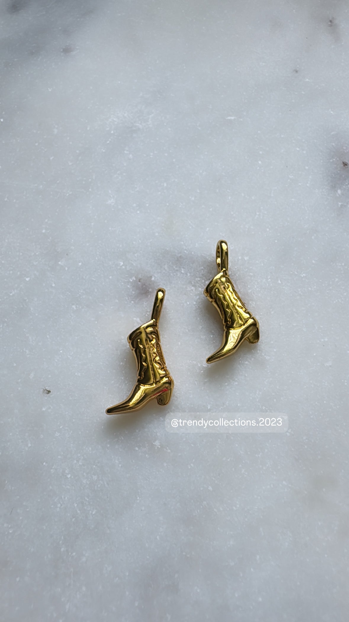 Cowboy Boots Charm
