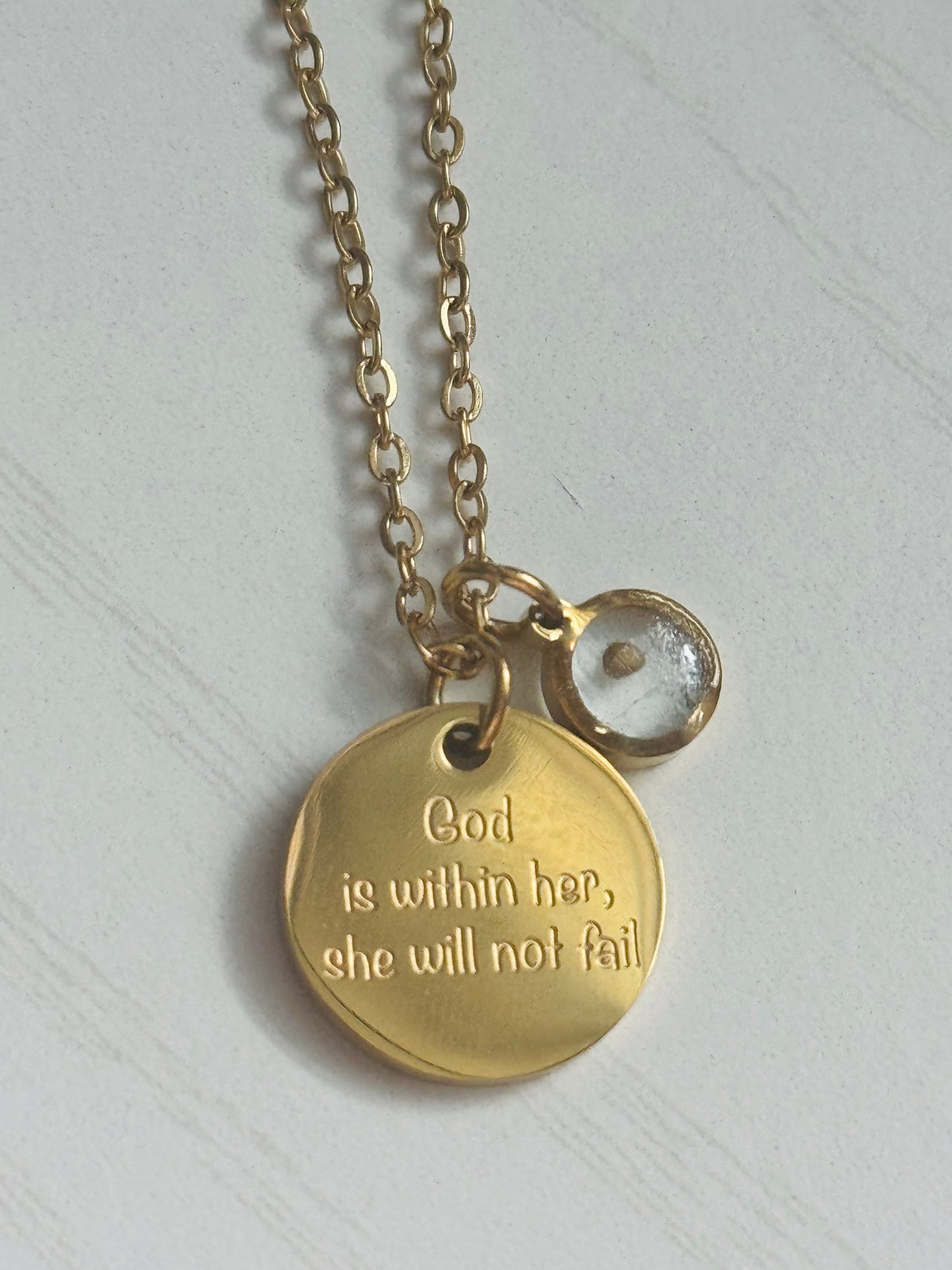 Seed Necklace – Mustard Seed Faith Charm Necklace
