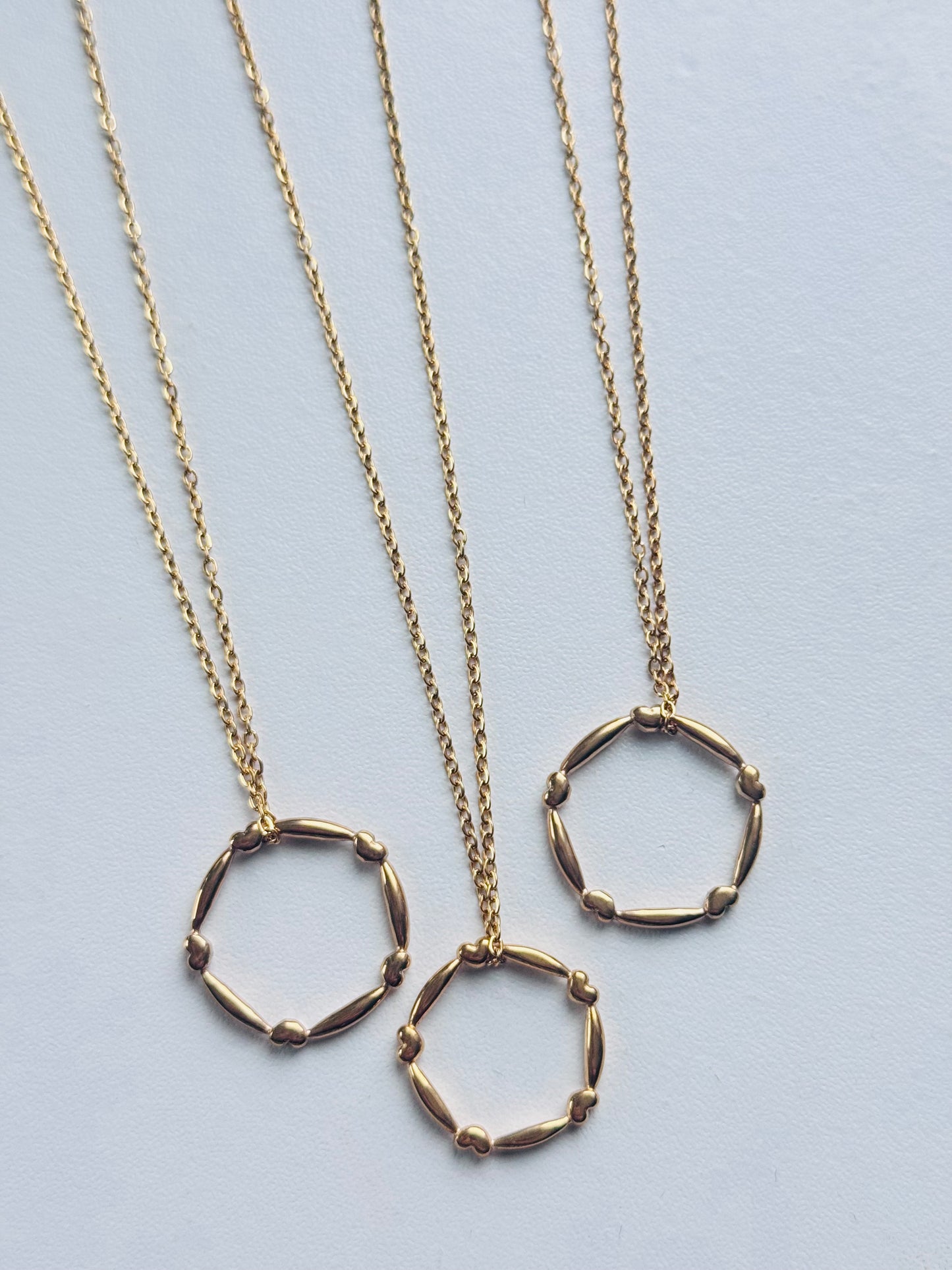 Abrazo Necklace – Heart Embrace Pendant (Made for You)