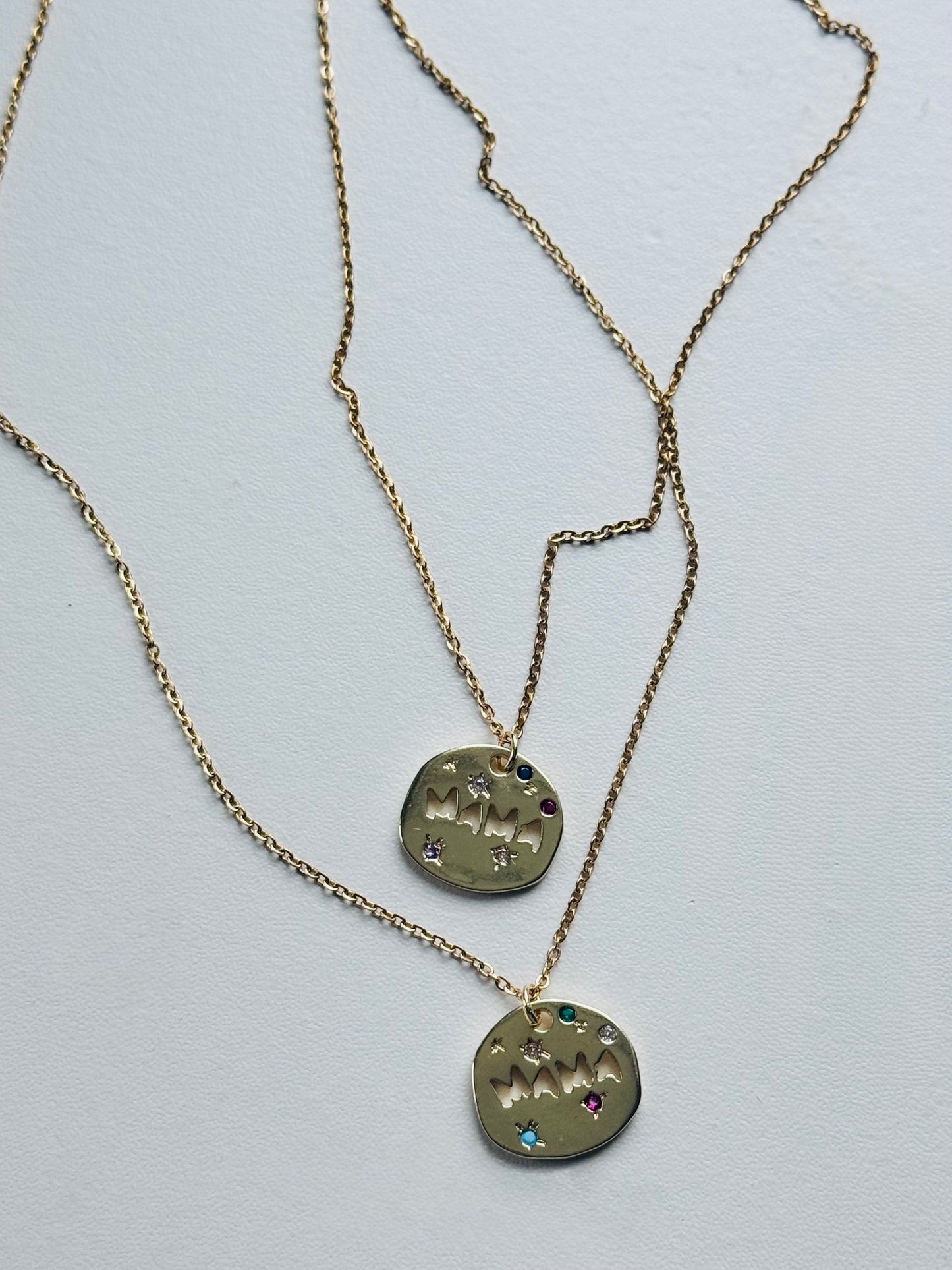 Maya Necklace – Mama Medallion Pendant (Made For You)