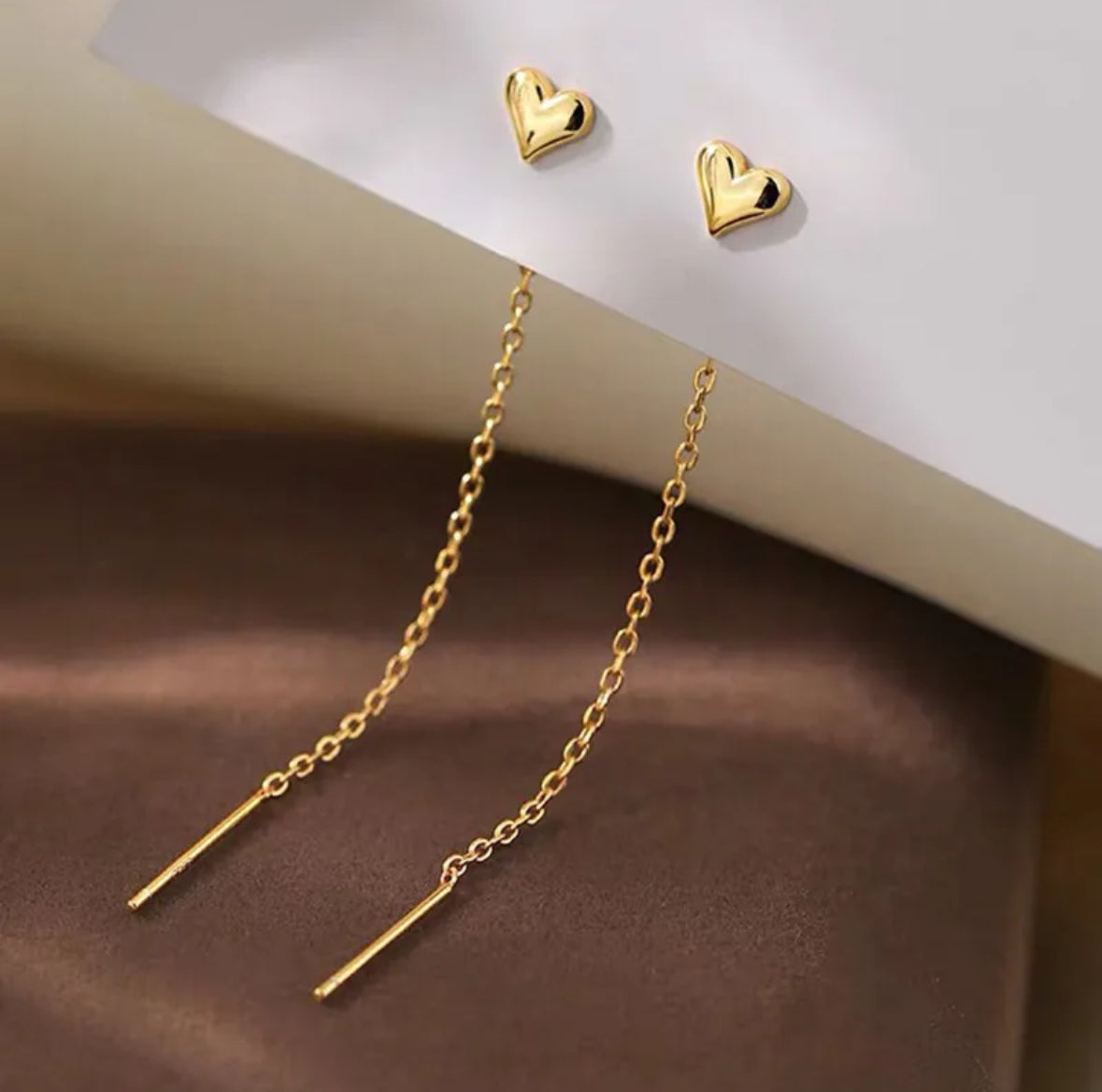 Lil' hearts dangle