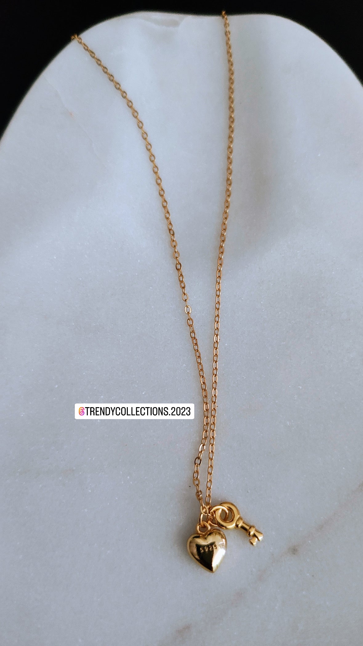 Collar llave de mi corazón