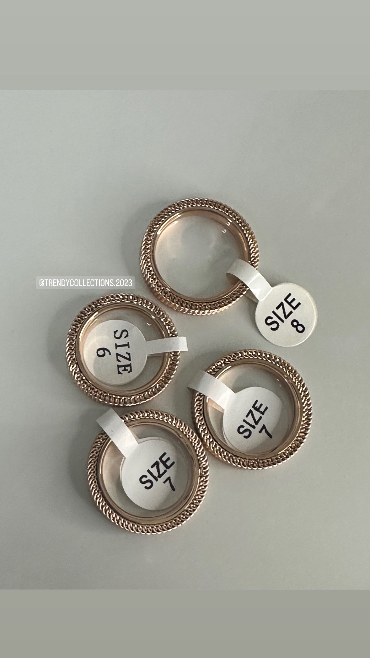 String Ring (Rose Gold)
