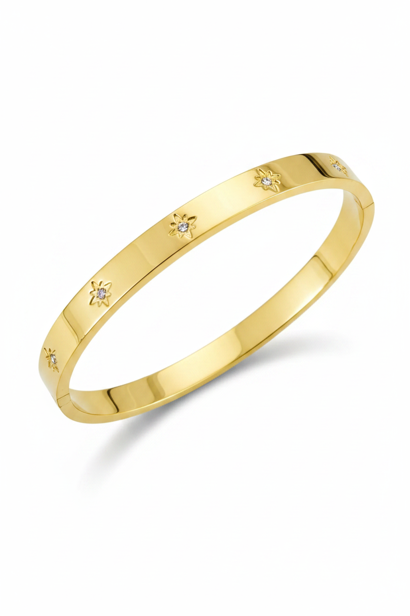 Ariadna Bangle – Signature Sparkle Bracelet