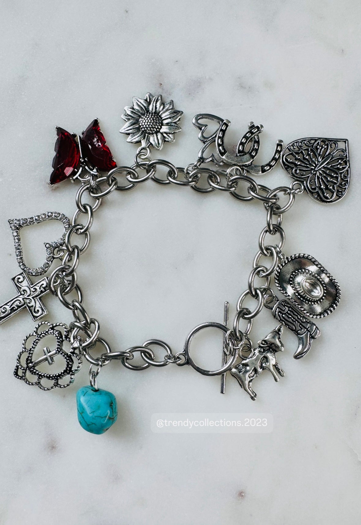 Silver Charmed Bracelets