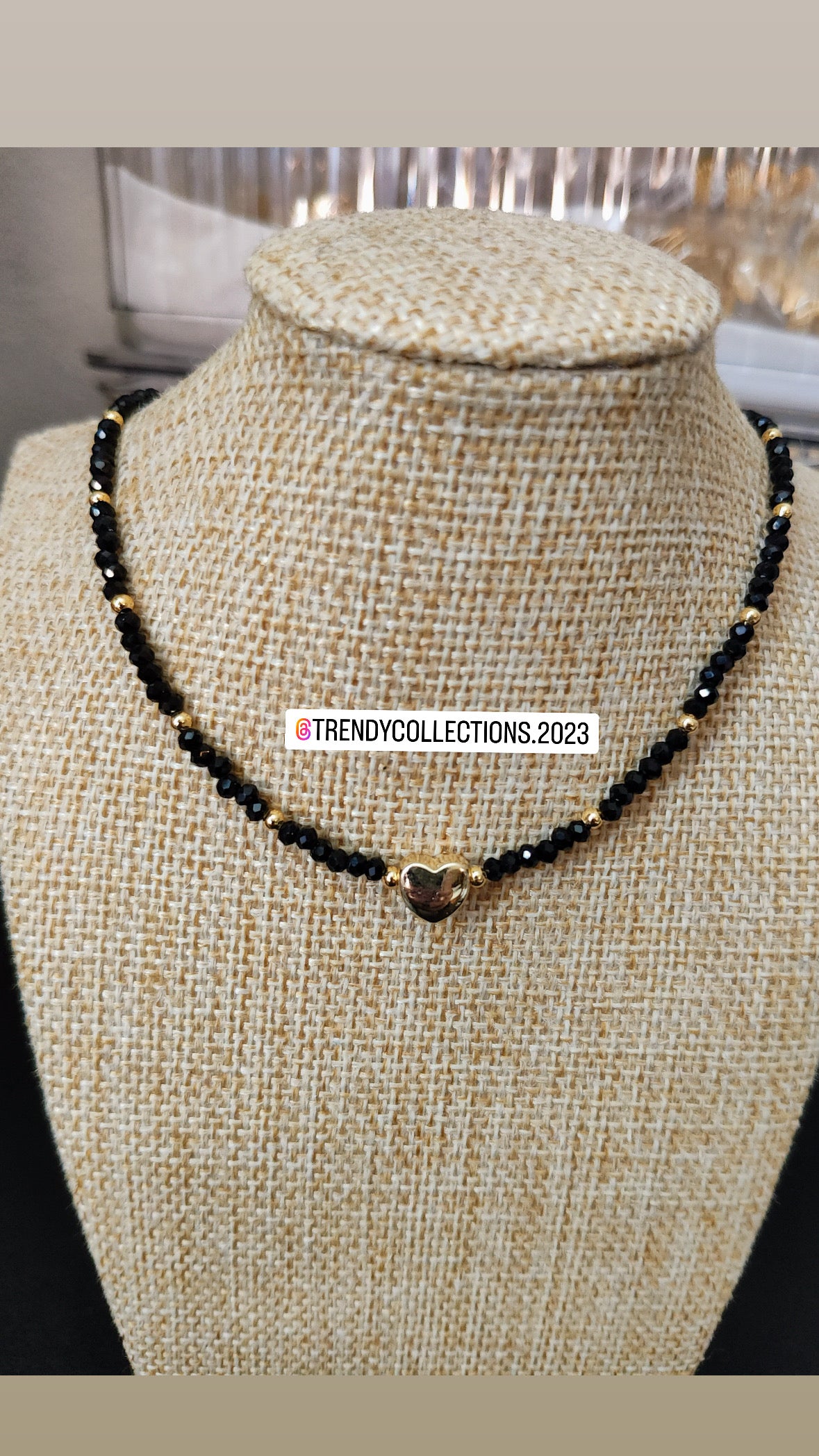 Sweet heart (black)