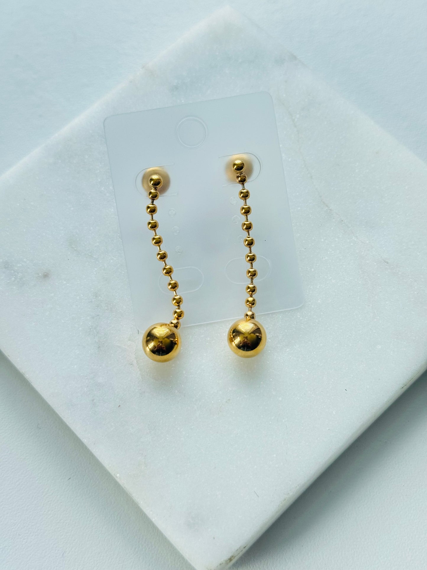 Ball Dangling Earrings