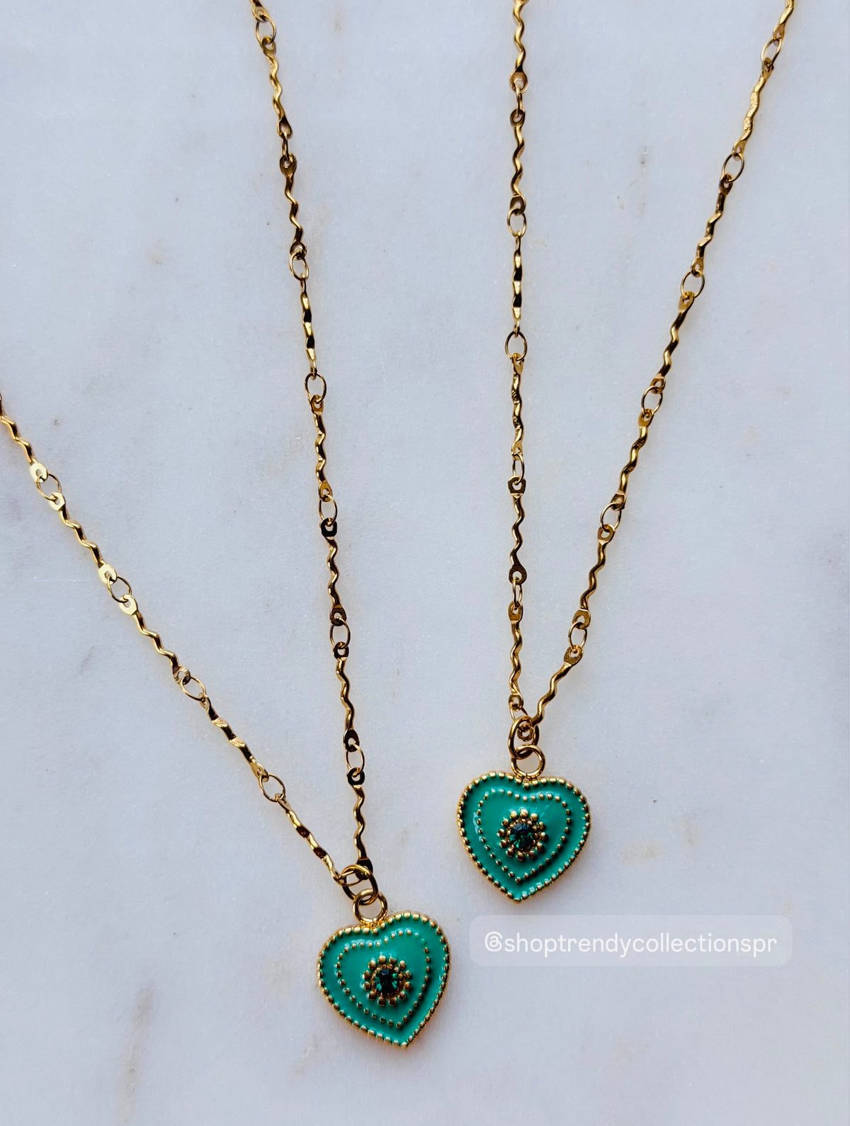 Emerald Heart Necklace | Made For You