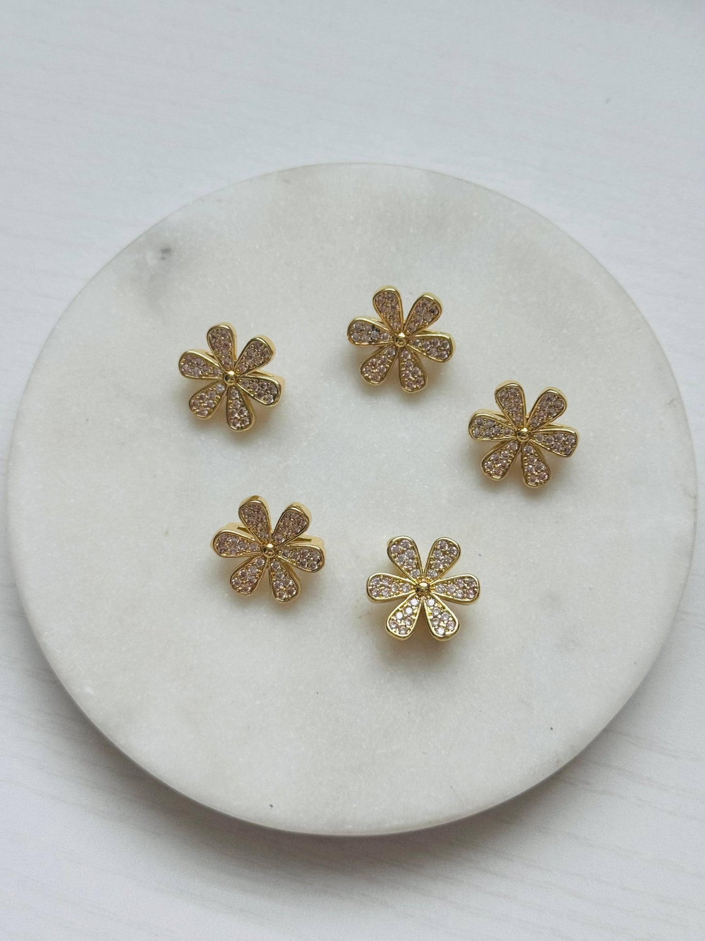 Charms for Emilia Bracelet – Crystal Clover & Floral Charms