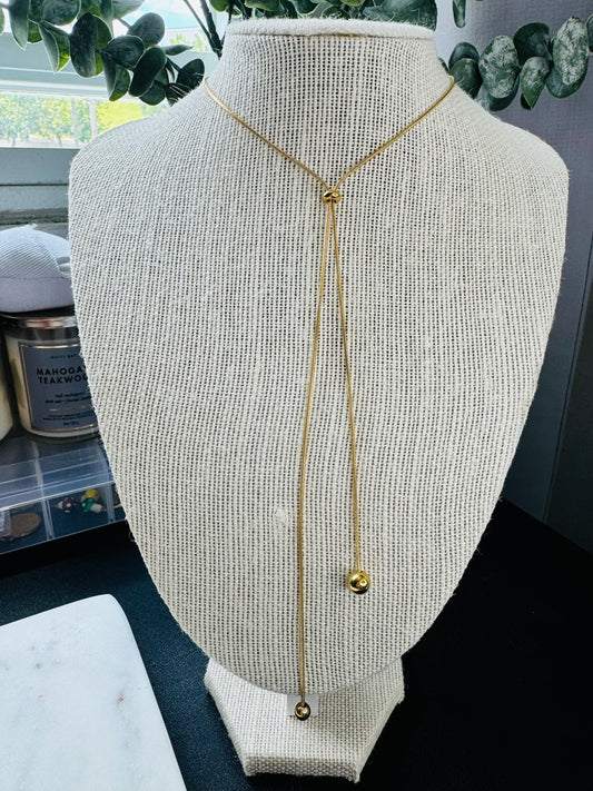 Tie Bead necklace