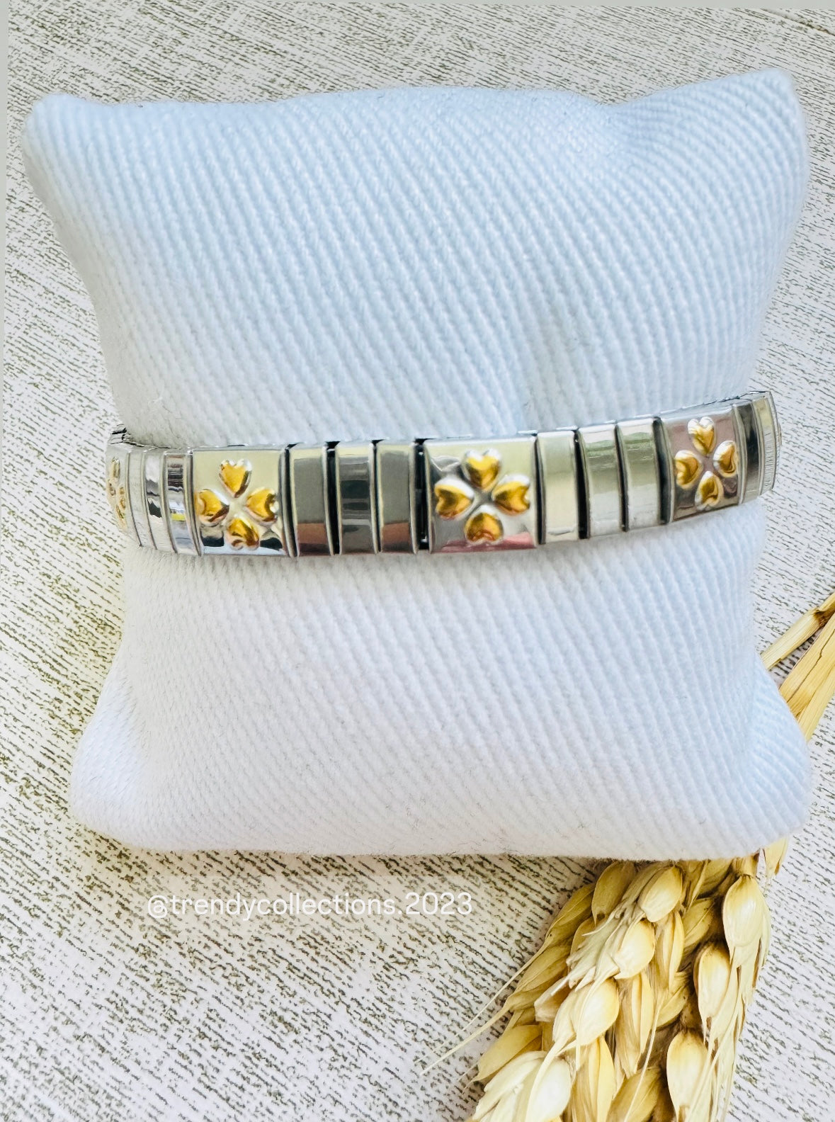 Hearts Silver Bracelet