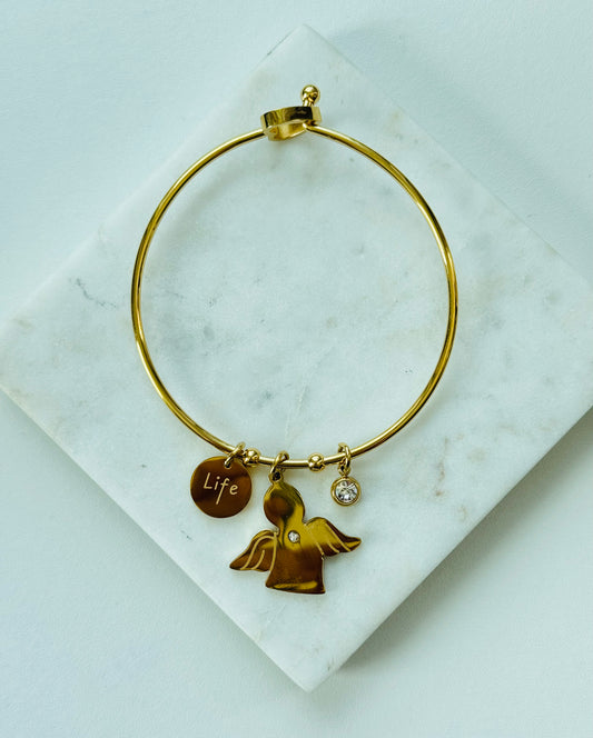 Love/Angel bangles