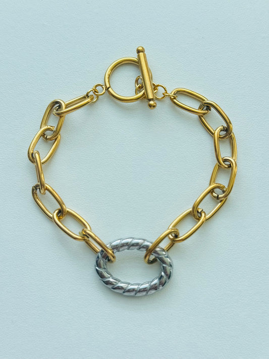 Links Bracelet (two tones)