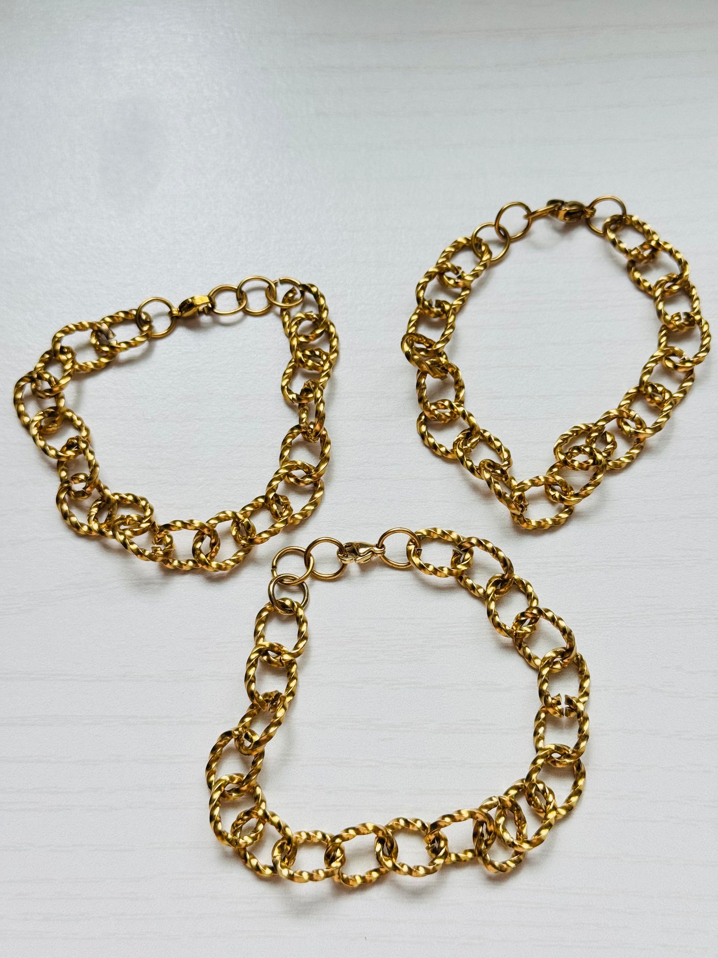 Vera Hammered Chain Bracelet - Made for You Collection
