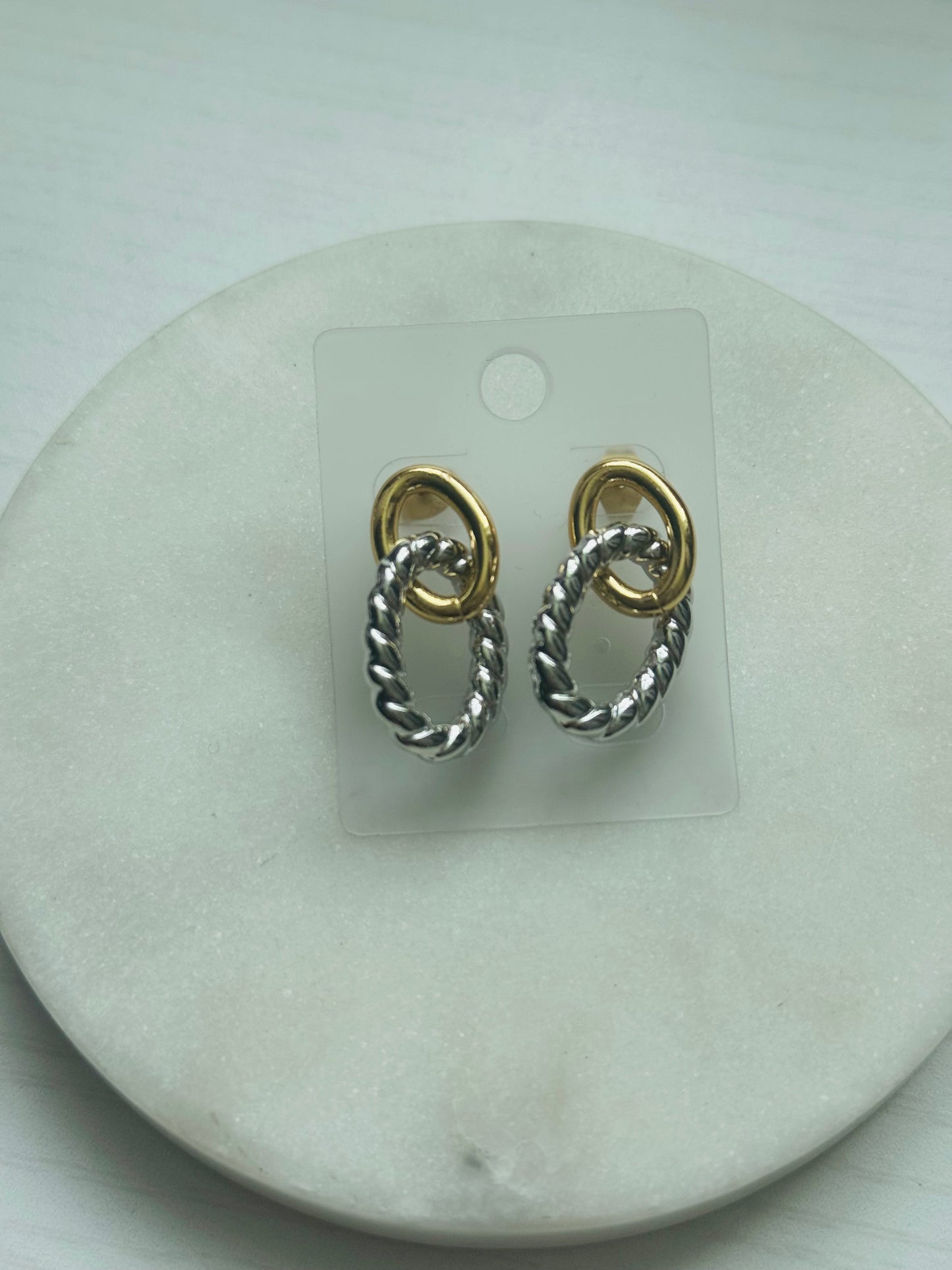 Luxe Chain Earrings- 18k Gold Plated