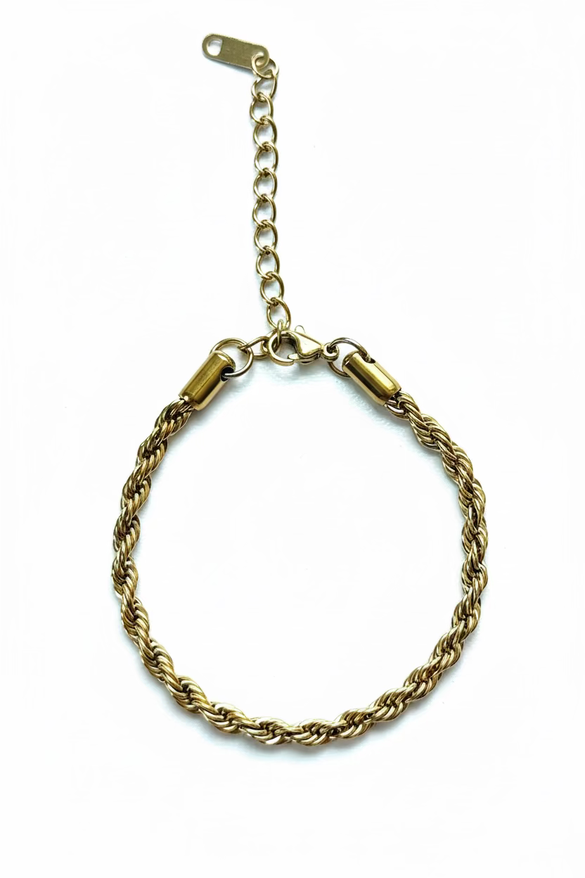 Tangled Rope Chain Bracelet