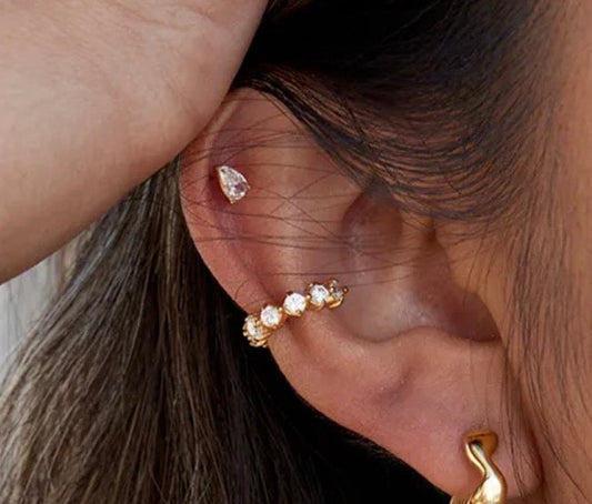 Kuyen Tear Drop Stud