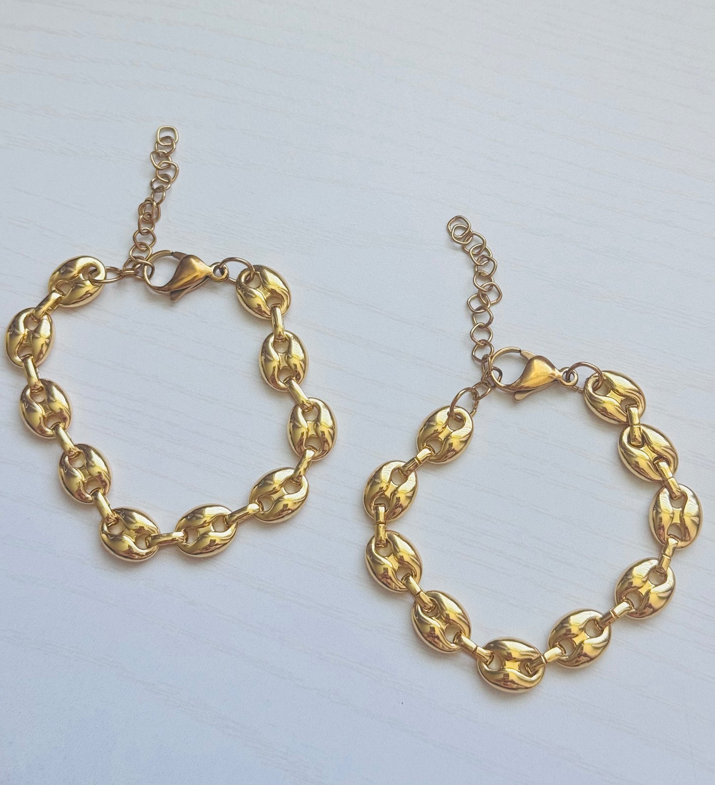 Solé Link Bracelet – 18K Gold Plated Statement Link Bracelet