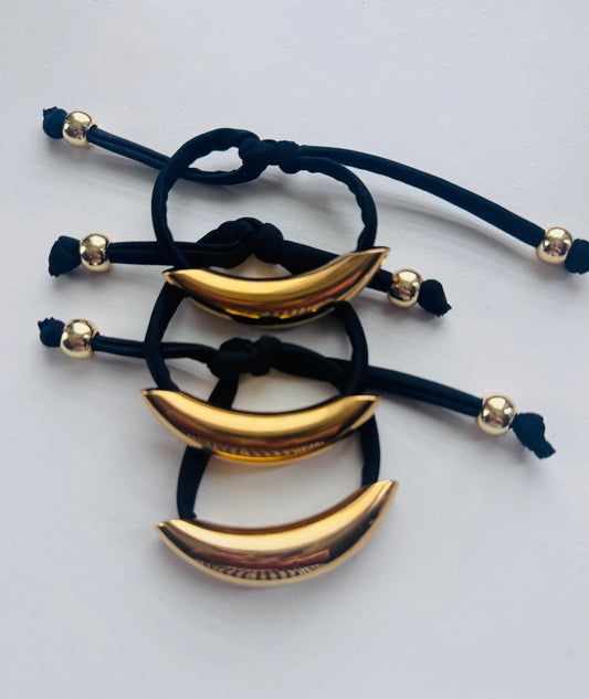 Anat Cord Bracelet – Tube Detail Adjustable Bracelet (Made For You)