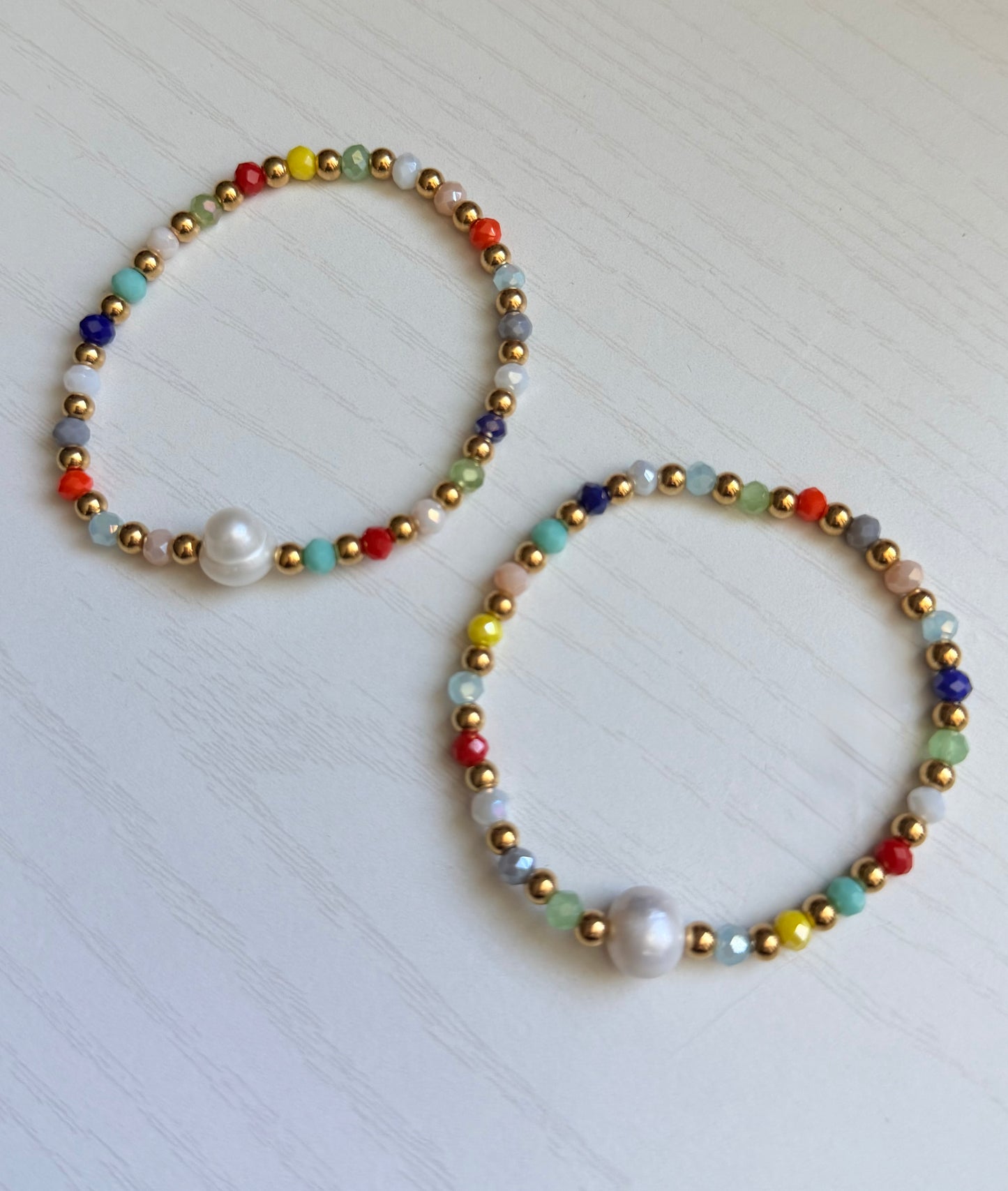 Joy Bracelet – Freshwater Pearl Tassel Stretch Bracelet