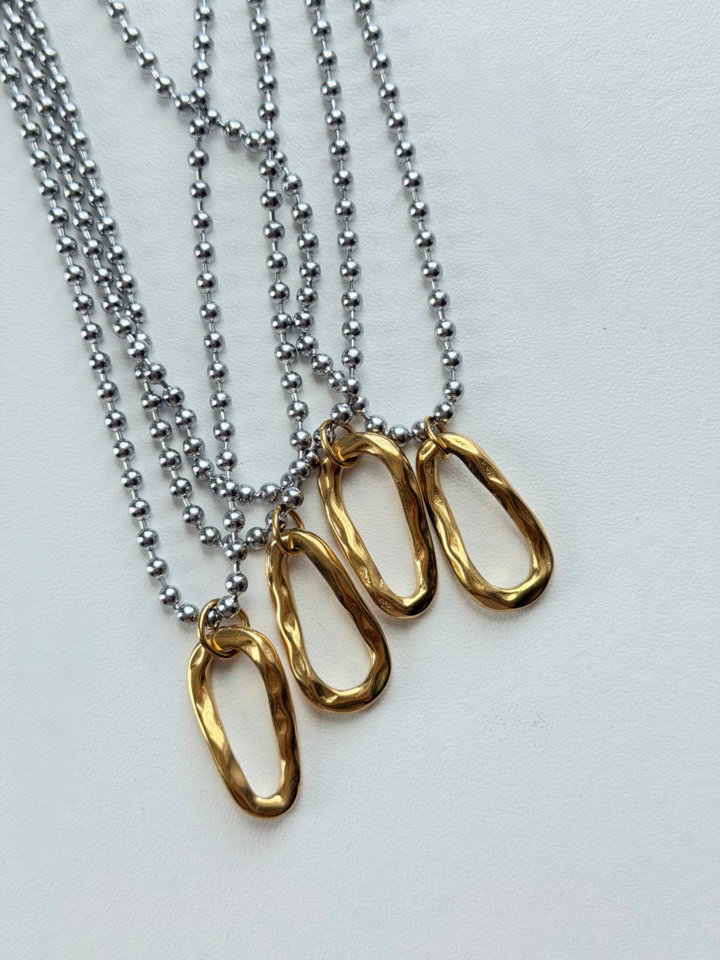 Duality Necklace | Two-Tone Necklace