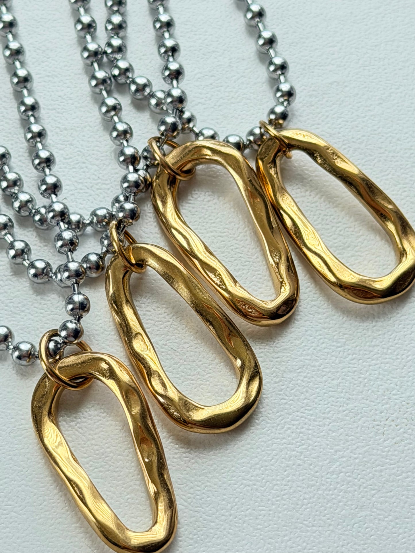 Duality Necklace | Two-Tone Necklace