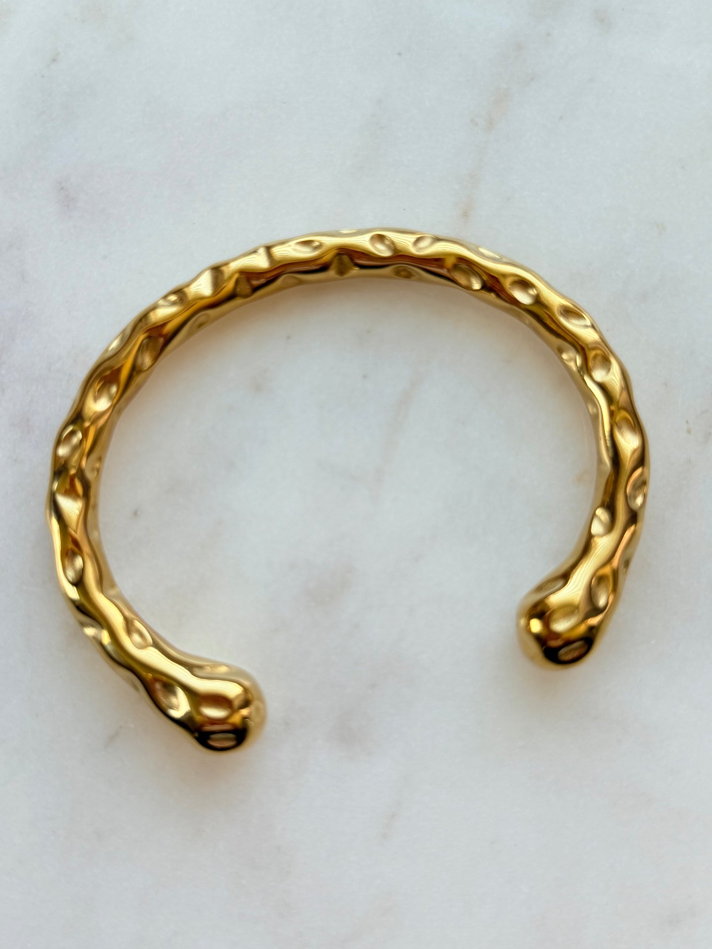 Cleo Cuff - Titanium Steel Statement Bracelet