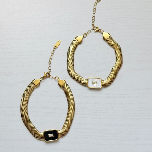 Mirelle Bracelet | 18K Gold PVD Stainless Steel