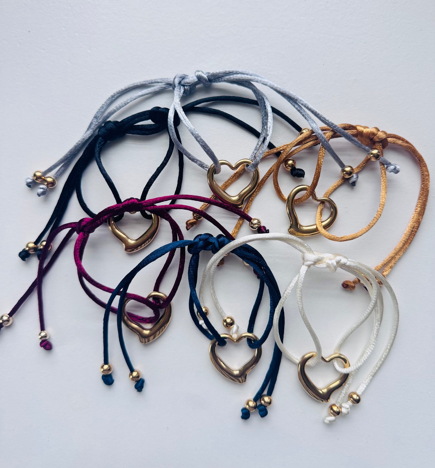 Freya Bracelets – Heart Link Charm (Made For You)